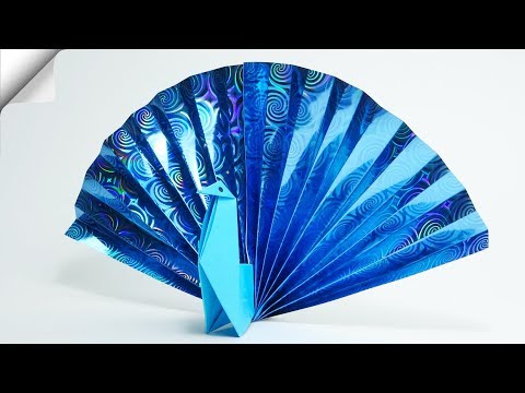 DIY paper crafts Paper toy Peacock