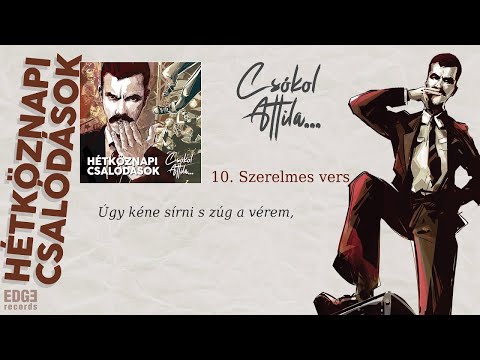 HétköznaPI CSAlódások - Szerelmes vers (Hivatalos szöveges videó)