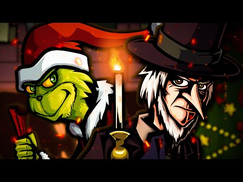 The Grinch vs. Ebenezer Scrooge - Rap Battle! (ft. Dan Bull & The Stupendium)