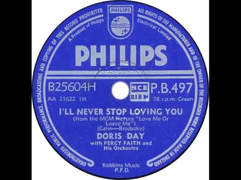 UK New Entry 1955 (114) Doris Day - I'll Never Stop Loving You