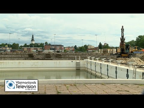 Arbetet med simhallen har påbörjats - Västmanlands Television