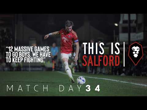 TUESDAY TRIP TO GRIMSBY 🚐 | THIS IS SALFORD: MATCH DAY 34