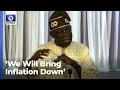 Don’t Worry About Inflation, We’ll Bring It Down, Tinubu Tells Nigerians