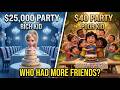 Rich Kid Has 25 000 Birthday Party No One Shows Up Rich Kid Vs Poor Kid Ep 1