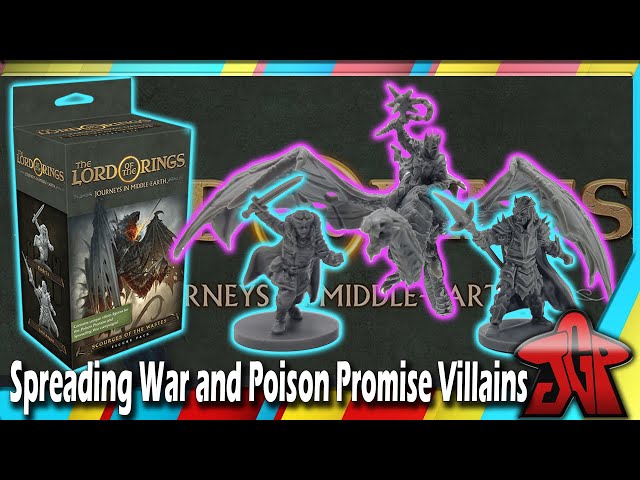 Vídeo relacionado con Fantasy Flight Games Paquete de figuras de Scourges of the Wastes: Lord Rings: Journeys in Middle-Earth Juego de mesa, cartas, a partir de 14 años, 1-5 jugadores, más de 60 minutos de tiempo de juego,