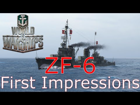 World of Warships- ZF-6 First Impressions