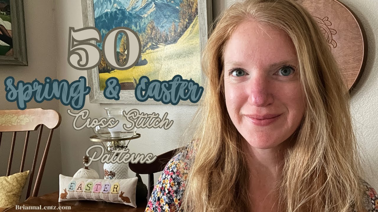 50 Spring and Easter Cross Stitch Patterns