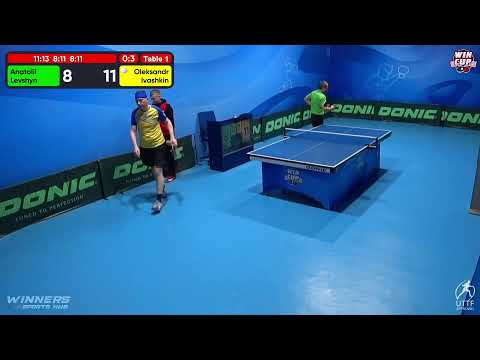 21:00 Anatolii Levshyn 0-3 Oleksandr Ivashkin West 5 WIN CUP 05.12.2022 | TABLE TENNIS WINCUP