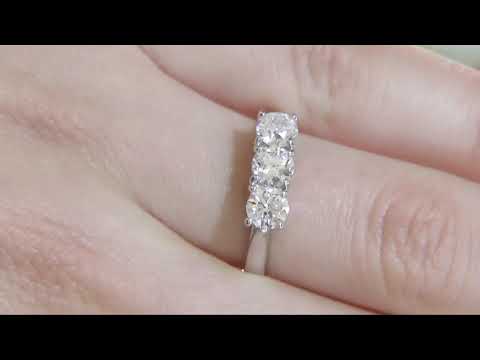 MD075 Multi Stone Engagement Ring