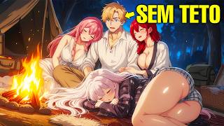 Ele foi EXPULSO DE CASA E HUMILHADO... Mas Montou um Harém na Floresta! - Manhwa Recap