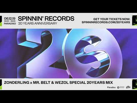 Zonderling x Mr Belt & Wezol Special 20Years Mix | Spinnin' Records Anniversary