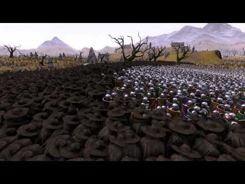 Ultimate Epic Battle Simulator  massive battle 15000 roman vs 10000 scarecrows