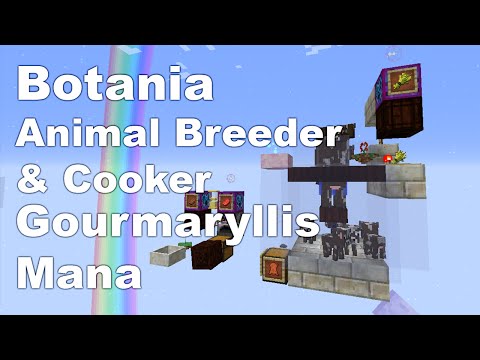 Botania | Auto Mana | Gourmaryllis, Pollidisiac, Dreadthorne | Tutorial