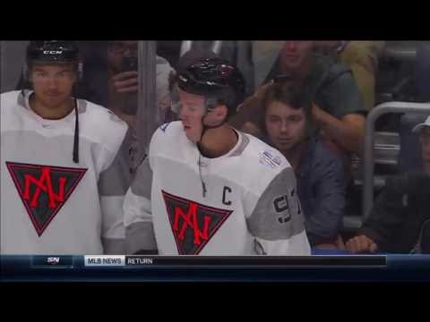World Cup of Hockey Pre-Tournament NA vs EU Game 1 Team NA