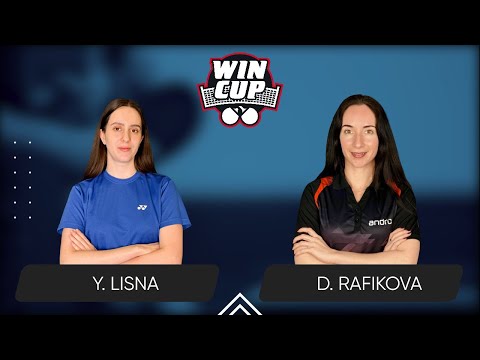 13:30 Yaroslava Lisna - Diana Rafikova 21.08.2025 WINCUP Women Professional. Table 1