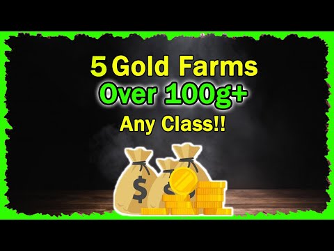 5 Gold Farms Over 100g+ an Hour | Any Class | Mobile Wow Clasic