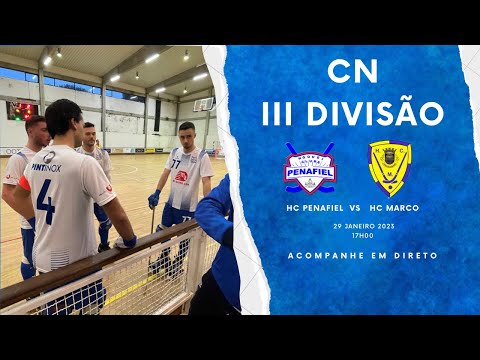 HC Penafiel Vs. HC Marco - Campeonato Nacional III Divisão - Jornada 14 - 2022/2023