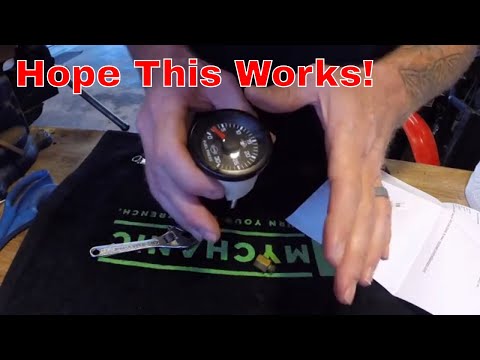 Dodge Ram 2nd gen cummins Isspro fuel pressure gauge