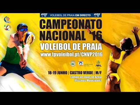 Campeonato Nacional de Voleibol de Praia- Simões/Moreira vs Oliveira/Moreira