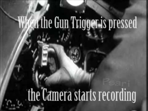 Spitfire  Gun camera actual combat footage - Battle of Britain - RAF