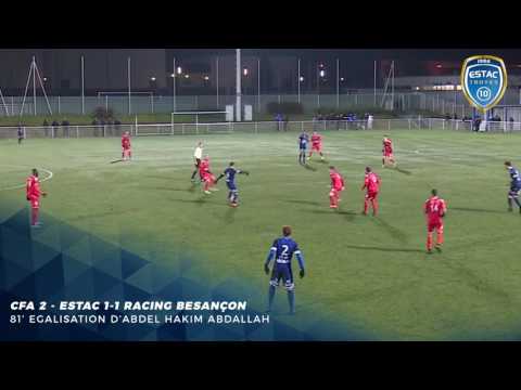 [CFA 2] Estac 1-1 Racing Besançon : Les buts