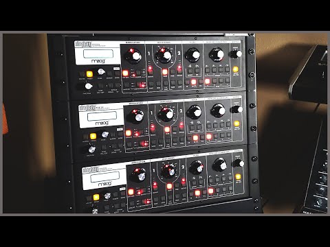 Moog Slim Phatty 2010s - Black + Rack Ears image 18