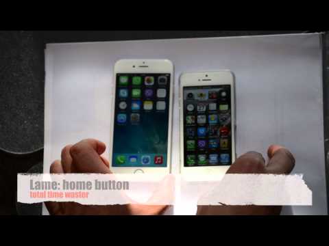 iPhone 5 (iOS 6) is faster than iPhone 6 (iOS8).. A disappointing side by side comparison.