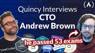 | (1) - CTO Andrew Brown on DevOps + Cloud Certification Exams [freeCodeCamp Podcast #120]