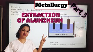 Metallurgy (Part 3)-Extraction of Aluminium from Bauxite || ICSE Class 10 | Most Imp in Metallurgy