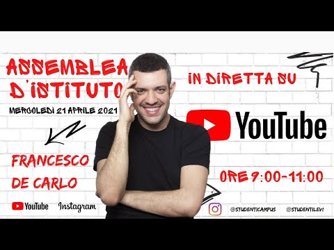 Incontro con Francesco De Carlo - Comicità