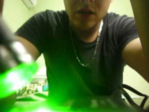 como fazer seu laser verde queimar sem modificações