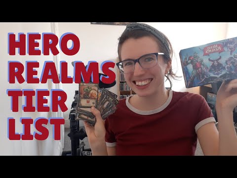 Ranking all the Hero Realms cards after 1000 games!