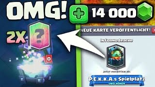 ALS OB! | Mega Luck - New Legendary - INFERNO DRAGON? | 4X Super Magie Truhe! | Clash Royale deutsch
