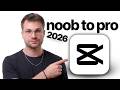 CapCut Beginner Tutorial 2026 Beginner To Pro