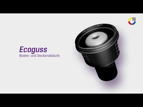 Boden-/Deckenablauf Ecoguss von Kessel  | SHK-TV Produkt im Blickpunkt