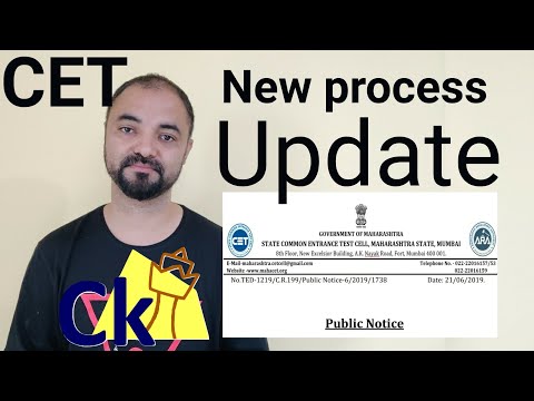 CET New process update. Last year process introduced Video