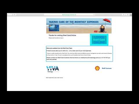 Shellcard Login