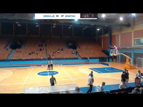 2MLS 2. kolo / KK Zdravlje - KK Spartak / 12.10.2019.