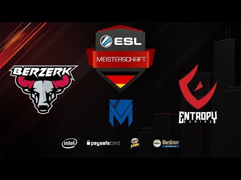 CS:GO - Berzerk vs. Entropy Gaming - ESL Sommermeisterschaft 2018 - Tag 7 - Overpass
