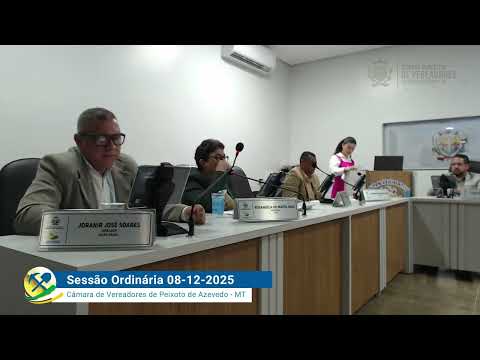 Imagem - Sessão Ordinária de 08  de dezembro de 2025