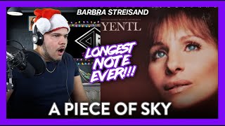 Barbra Streisand Reaction A Piece of Sky (THE HIGHEST OF HIGHS!) | Dereck Reacts