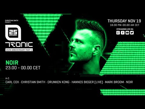 TRONIC 25TH ANNIVERSARY - NOIR