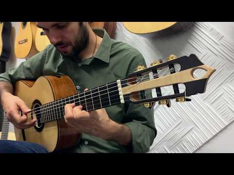 Lágrima Master model Concert Classical Guitar André M. Santos plays La Partida de Carlos Bonnett