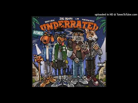 Zoe Osama, Snoop Dogg, E-40, MoneySign Suede - Underrated (Remix)