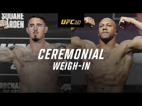 UFC 321: Ceremonial Weigh-In