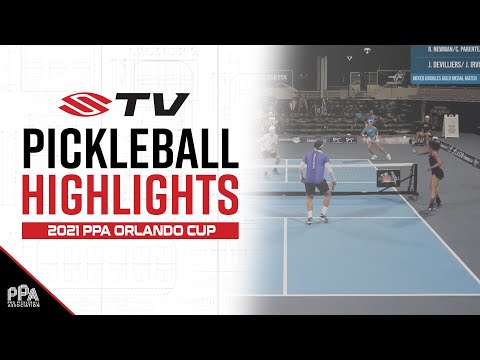 Jessie Irvine's Perfect Backhand Erne Pickleball Highlight - PPA Orlando Cup Mixed Doubles