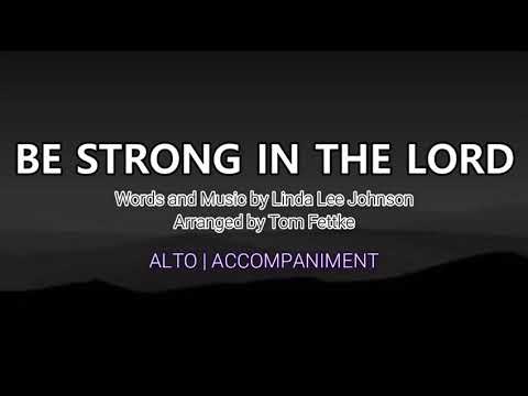Be Strong in the Lord | Alto | Vocal Guide by Sis. Khristine Santos