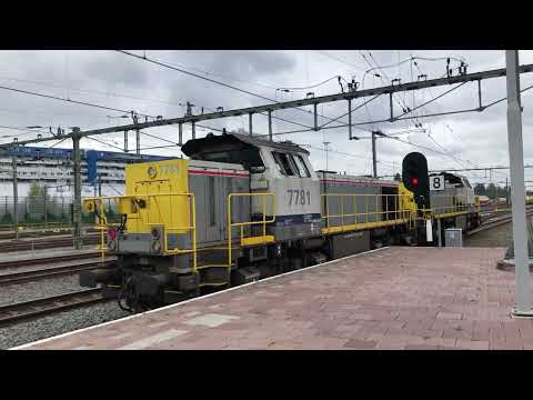 LINEAS HLR 77 7774 + 7781 | Rotterdam CS - 4K