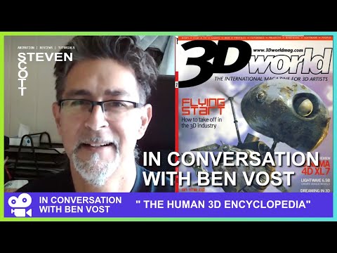 In Conversation with Ben Vost  - Amiga Format and 3D World Editor "The Human 3D Encyclopaedia"