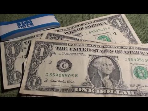 BANK STRAP HUNTING $100 what note would you KEEP?